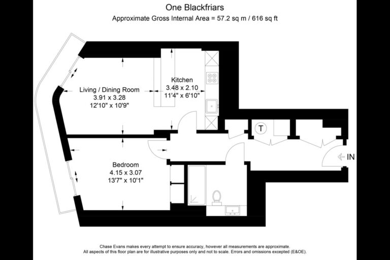 One Blackfriars, Blackfriars – 1-bedroom apartment — photo 10