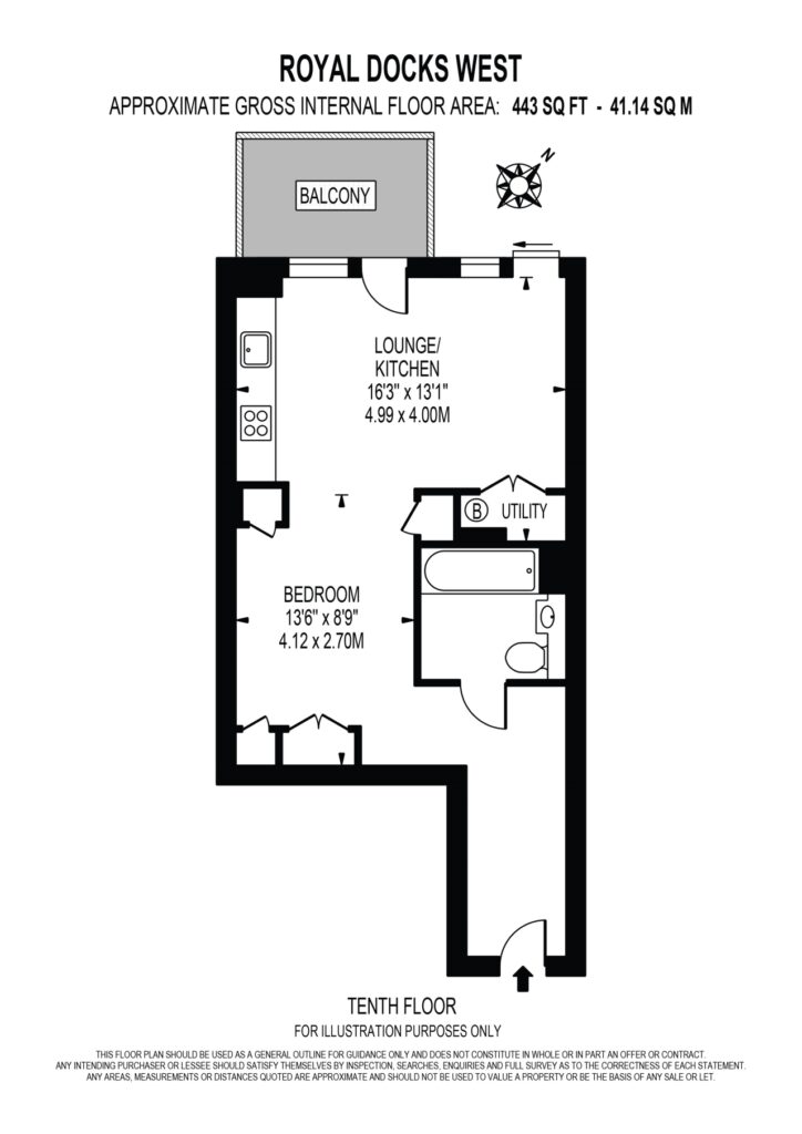 Royal Docks West, Royal Docks – studio apartment — photo 8