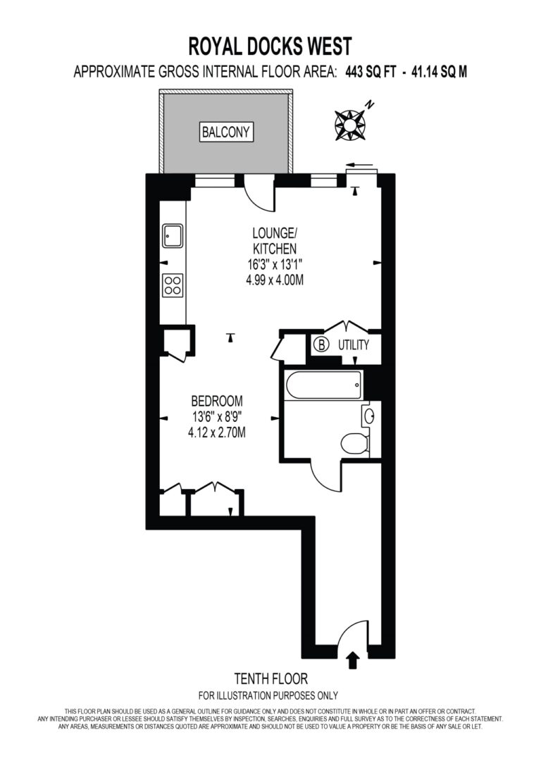 Royal Docks West, Royal Docks – studio apartment — photo 8